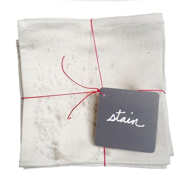 Laura Letinsky and John Paul Morabito: Stain Napkins   *SOLD OUT*